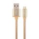 Gembird CCB-MUSB2B-AMCM-6-G USB2.0 - USB Type-C cable 1,8m Gold