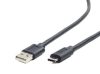 Gembird CCP-USB2-AMCM-10 USB2.0 AM to Type-C cable 3m Black