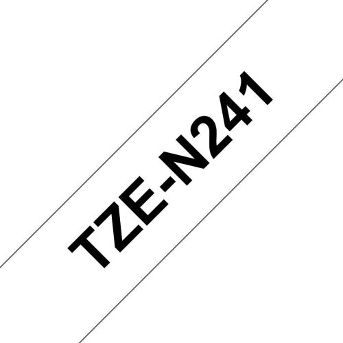 Brother TZe-N241 P-touch szalag (18mm)  Black on White - 8m