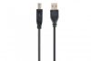 Gembird CCP-USB2-AMBM-6 USB2.0 A-plug B-plug cable 1,8m Black