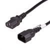 Akyga AK-PC-07A Extension Power Cable C13 / C14 3.0m Black