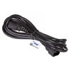 Akyga AK-PC-07A Extension Power Cable C13 / C14 3.0m Black