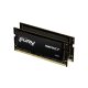 Kingston 16GB DDR4 2666MHz Kit(2x8GB) SODIMM Fury Impact Black