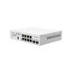 Mikrotik CSS610-8G-2S+IN Eight 1G Ethernet ports and two SFP+ ports for 10G fiber connectivity