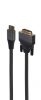 Gembird HDMI to DVI-D (Single Link) (18+1)  Premium Series cable 1,8m Black