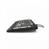 Hama KC-550 Illuminated LED USB Keyboard Black HU