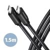 AXAGON BUCM3-CM15AB Speed USB-C > USB-C 3.2 Gen 1 Cable 1,5m Black