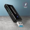 AXAGON CRE-S2N External Card Reader Black