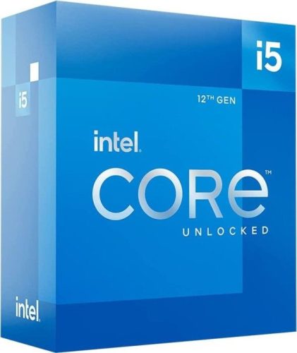 Intel Core i5-12600KF 3,7GHz 20MB LGA1700 BOX (Ventilátor nélkül)