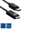 ACT AC7550 DisplayPort to HDMI adapter cable 1,8m Black