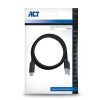 ACT AC7350 USB2.0 USB-C to USB-A Connection cable 1m Black