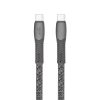 RivaCase PS6105 GR12 Type-C / Type-C cable 1,2m Grey