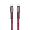 RivaCase PS6105 RD12 Type-C / Type-C cable 1,2m Red