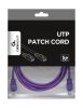 Gembird CAT5e U-UTP Patch Cable 1m Purple