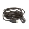 Gembird UAE-01-5M USB2.0 Active Extension cable 5m Black