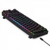 Redragon Deimos, Wired & Wireless Mechanical keyboard, RGB, brown switch Black HU