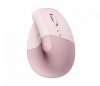 Logitech Lift Vertical Ergonomic Mouse Rose