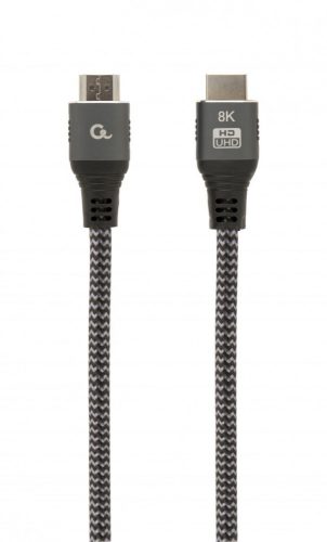 Gembird CCB-HDMI8K-1M Ultra High Speed HDMI cable with Ethernet 8K Select Plus Series 1m Grey