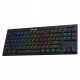 Redragon Horus TKL, wired&2.4G&BT mechanical Keyboard, RGB, blue switch Black HU