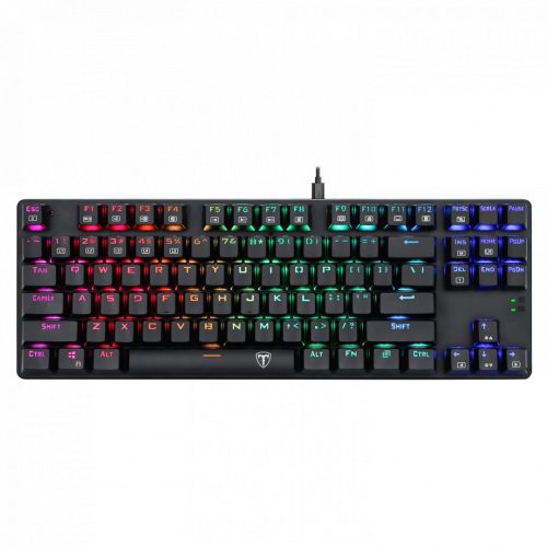 T-Dagger Bora Wired Keyboard Blue Switch Black HU