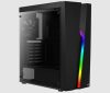 Aerocool Aerocool Bolt RGB ATX Fekete Akril üveg