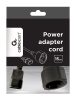 Gembird PC-SFC14M-01 Power adapter cord (C14 male to Schuko female) 0,15m Black