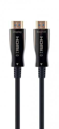 Gembird CCBP-HDMI-AOC-50M-02 Active Optical AOC High speed HDMI cable with Ethernet AOC Premium Series 50m Black