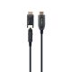 Gembird CCBP-HDMID-AOC-30M AOC High speed HDMI D-A cable with Ethernet AOC Premium Series 30m Black