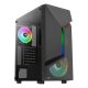 Aerocool Scape ARGB Tempered Glass Black