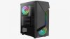 Aerocool Scape ARGB Tempered Glass Black