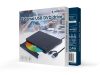 Gembird DVD-USB-03 Slim DVD-Writer Black BOX