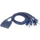 ATEN CS64US 4-Port USB VGA/Audio Cable KVM Switch (0,9m, 1,2m)