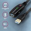 AXAGON ADR-310 USB Repeater Cable 10m Black