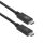 ACT AC7451 USB4 40Gbps connection cable C male - C male 0.8m USB-IF certified Black