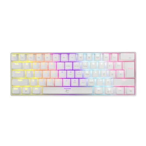 White Shark GK-2106W Commandos Red Switch Mechanical Gaming Keyboard White US