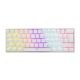 White Shark GK-2106W Commandos Red Switch Mechanical Gaming Keyboard White US