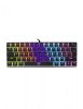 White Shark GK-2202B Ashiko Blue Switches Mechanical 60% Gaming Keyboard Black US