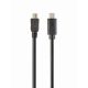 Gembird CCP-USB2-MBMCM-1M USB TYPE-C -> micro USB 2.0 BM cable 1m Black