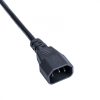 Akyga AK-NB-09A Clover Leaf cable 1,5m Black