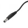 Akyga AK-DC-01 USB-A / DC 5,5 x 2,1mm cable 0,8m Black