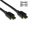 ACT HDMI High Speed premium certified v2.0 HDMI-A male - HDMI-A male cable 1,5m Black