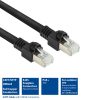 ACT CAT7 S-FTP Patch Cable 2m Black