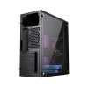 Gembird Fornax M100RGB Tempered Glass Black