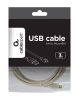 Gembird CCP-mUSB2-AMBM-W-10 Micro-USB cable 3m White