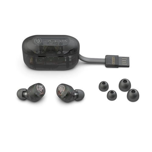 JLab Go Air Pop TWS Earbuds Bluetooth Headset Clear