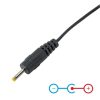 Akyga AK-DC-02 USB-A / DC 2,5 x 0,7mm cable 0,8m Black