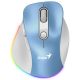 Genius Ergo 9000S Pro Wireless mouse Light Blue