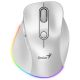 Genius Ergo 9000S Pro Wireless mouse Pearl White