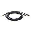 ACT High Quality audio connection cable 1x 3.5mm stereo jack male - 2x RCA male 1,5m Black