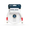 Delight Jelkábel HDMI-HDMI 2.0 3D aranyozott  Am/Am 1m White